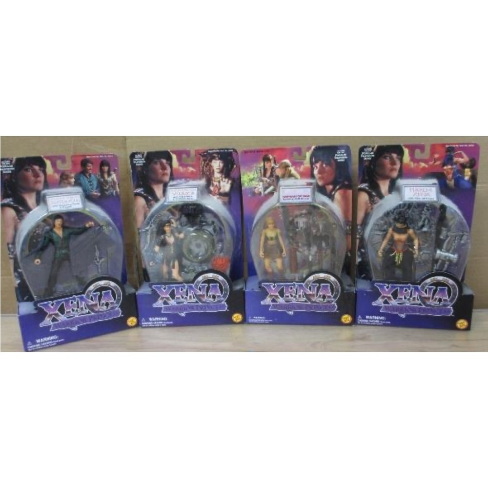 Xena Warrior Princess Toy Biz Action Figure Lot Harem Xena Gabrielle Autolycus